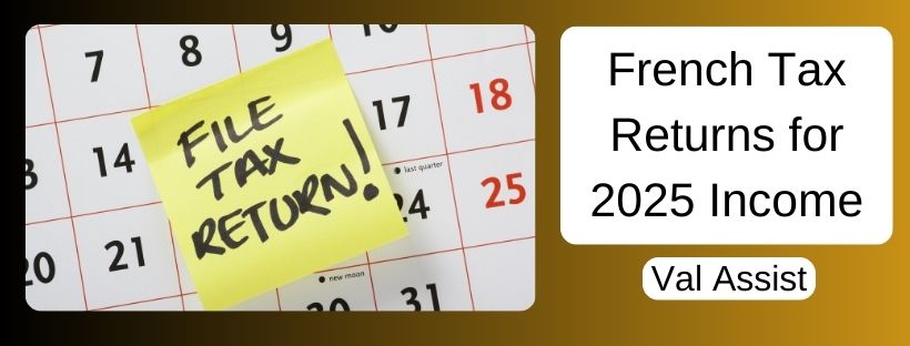 French Tax returns for 2025 income
