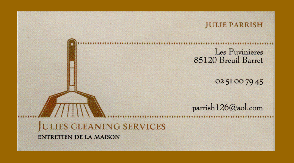 Julies Cleaning Services, Breuil Barret Vendee